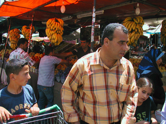 Hebron market scene